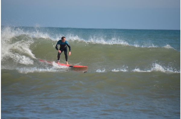 Windsurf i Surf