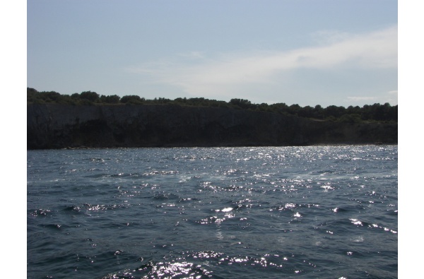 L’Escala depuis la mer