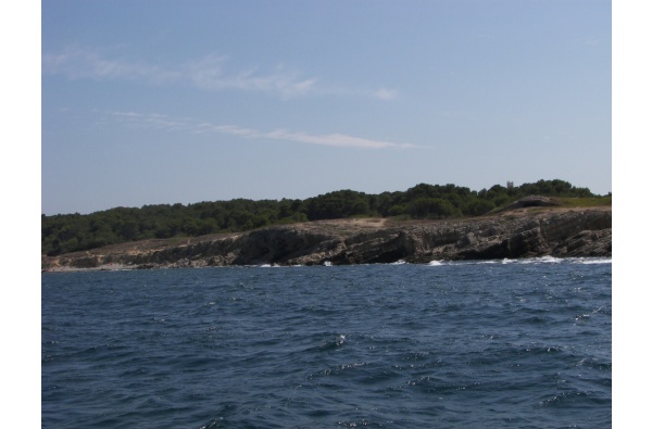 L’Escala depuis la mer