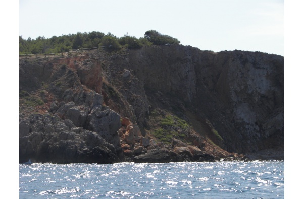 L’Escala depuis la mer