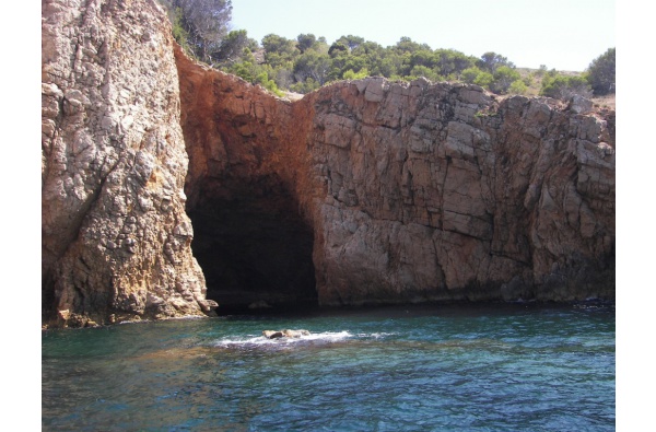 L’Escala depuis la mer