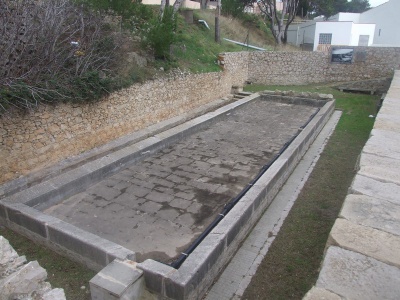 Spring and outdoor clothes washing area of El Pedró