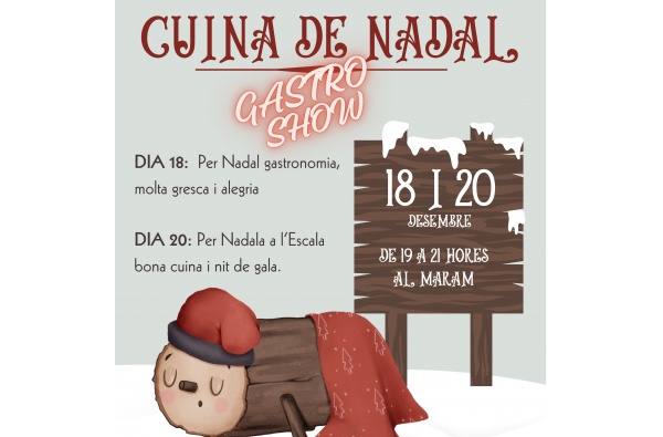 Mostra de cuina de Nadal  'Per Nadal gastronomia, molta gresca i alegria'