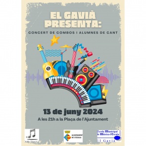 Concert de Combos a càrrec de l'Escola de Música El Gavià