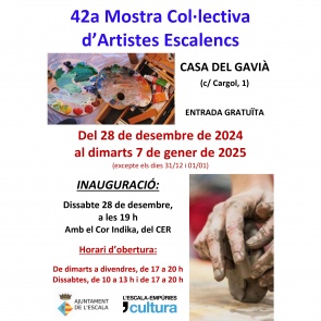 42a Mostra Col·lectiva d'Artistes Escalencs